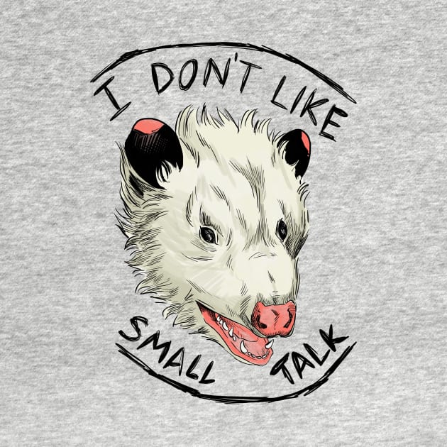 Introvert Possum by cmurdurr